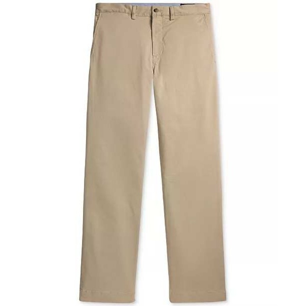 Polo Ralph Lauren Classic Fit Chino Pants Mens 34/34 Khaki Tan Cotton Officewear